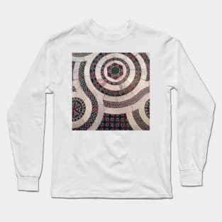 Medieval Mosaic Pavement, San Crisogono Basilica, Rome, Italy Long Sleeve T-Shirt